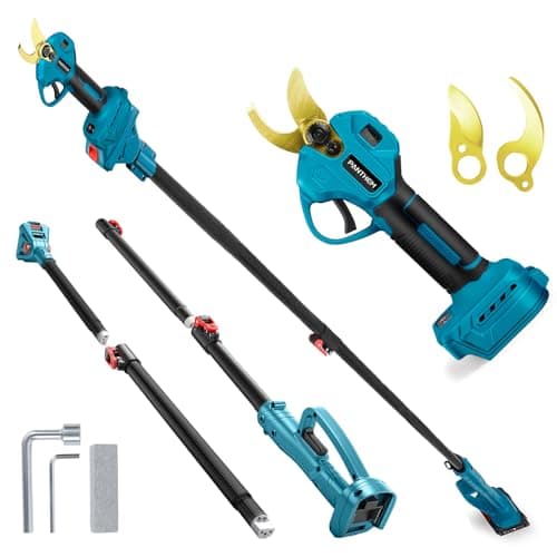 Makita 18V Drahtlose Elektrische Gartenschere Akku Astschere mit Bürstenlosen Motor LCD Display für Baumbeschneidung Obs