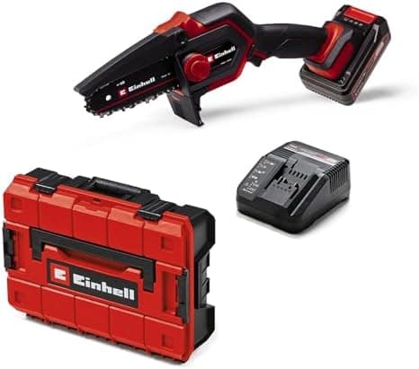 Einhell Akku-Astkettensäge GE-PS 18/15 Li BL-Solo Power X-Change für Professionalen im Baugewerbe
| Einhell Akku-Astket