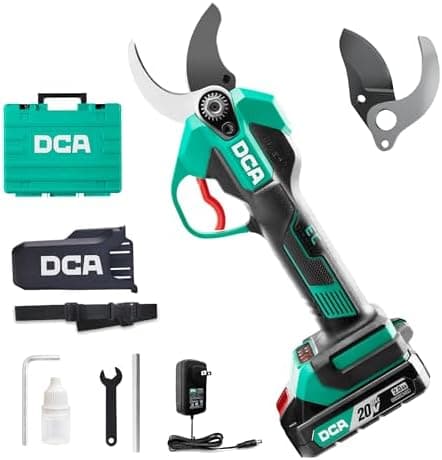 DCA Akku Astschere 20V - Elektrische Baumschere mit Safety-Sleeve für Profis und Hobbygärtner
| DCA 20V Astschere - Por