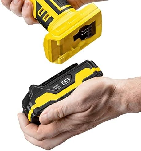 TROTEC Akku Astschere PGSS 15-20V – Multi Akku 20V 2 Ah Einschaltschutz & Fingerschutz für Hartholz und Weichholz