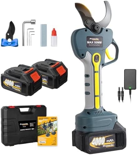 Prunarbo 50mm Elektrische Astschere 900W Starkes Schneiden Professional Kompatibel mit Makita 18V Akkus PR-E50  
Prunarb