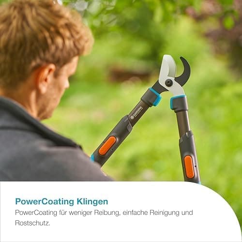 Gardena Astschere TeleCut Pro S | Verlängerbare Teleskop-Astschere | Präzisionsgeschliffene Klingen (12040-88)  
Gardena