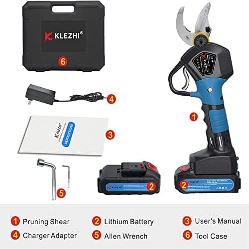 Professionelle Schnurlose Elektrische Gartenschere K Klezhi, 21V Astschere, für professionellen Gebrauch, Rebschere und