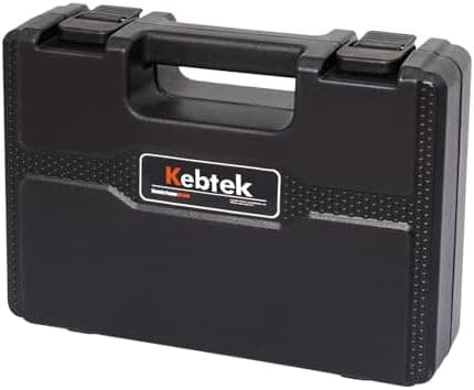 Kunststofftragekoffer KT940 Schwarz | Dauerhafte Aufbewahrungsfunktion | Werkzeugkoffer Organizer