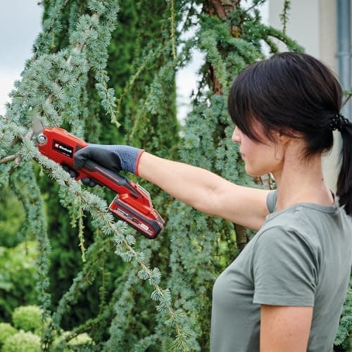 Einhell Akku-Astschere GE-LS 18 Li-Solo für Profis und Handwerker bei schwierigen Aufgaben
| Einhell Akku-Astschere GE-
