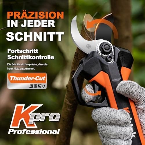 Kebtek Professionelle Akku-Astschere für Fachleute (KT933-body) (Suchbegriffe: Akku-Astschere, Kebtek KT933, professione