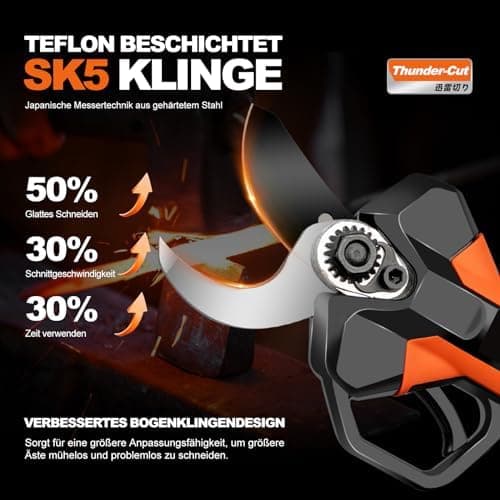 Kebtek Professionelle Akku-Astschere für Fachleute (KT933-body) (Suchbegriffe: Akku-Astschere, Kebtek KT933, professione