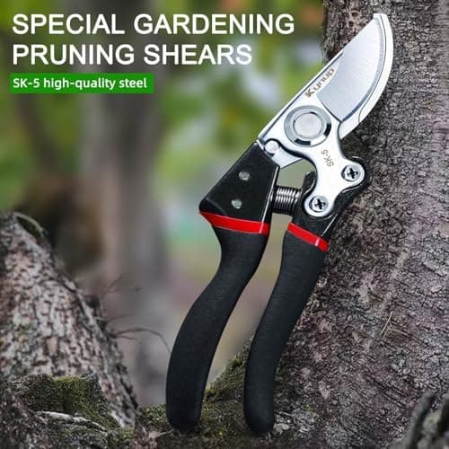 Kynup Profi Gartenschere mit SK-5 Stahl & Sicherungssperre für professionelle Baumwärter
