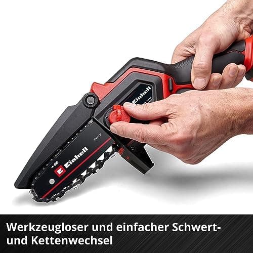 Einhell Akku-Astkettensäge GE-PS 18/15 Li BL-Solo Power X-Change für Professionalen im Baugewerbe
| Einhell Akku-Astket