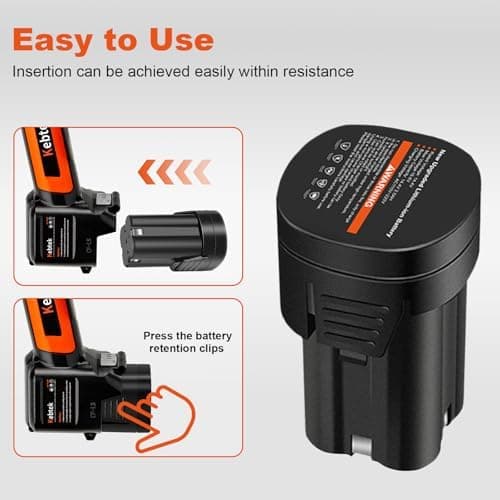 Lithium-Ionen-Akku Ersatz für Elektrowerkzeuge 2500mAh 10C High-Rate Discharge Max 16.8VRated 1|4V für Astscheren  
Lith