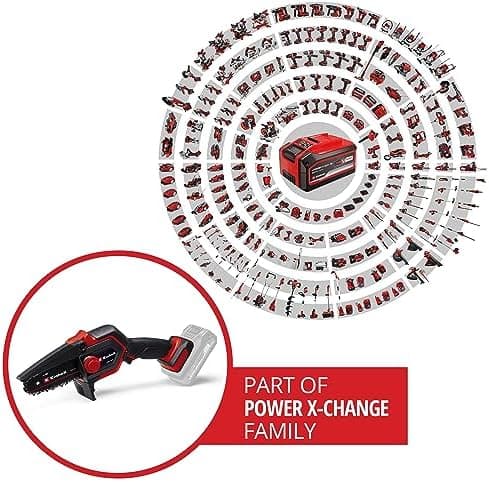 Einhell Akku-Astkettensäge GE-PS 18/15 Li BL-Solo Power X-Change für Professionalen im Baugewerbe
| Einhell Akku-Astket