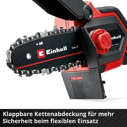 Einhell Akku-Astkettensäge GE-PS 18/15 Li BL-Solo Power X-Change für Professionalen im Baugewerbe
| Einhell Akku-Astket