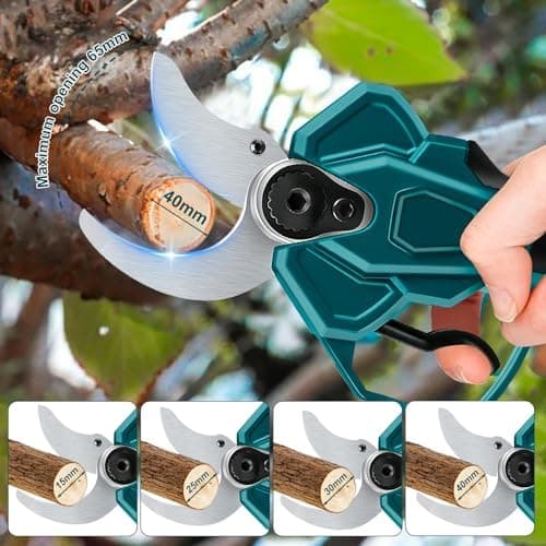 Makita 18V Drahtlose Elektrische Gartenschere Akku Astschere mit Bürstenlosen Motor LCD Display für Baumbeschneidung Obs