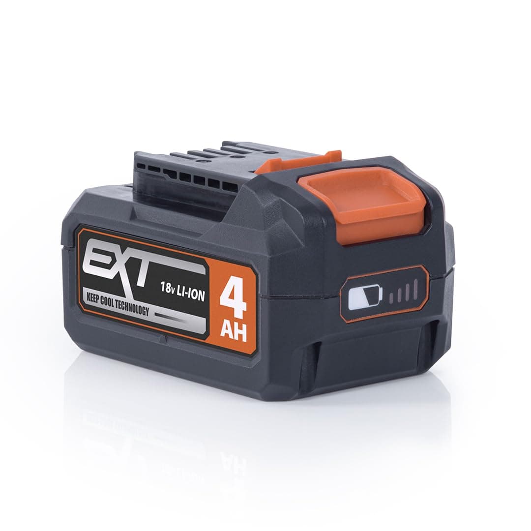 Evolution Power Tools Lithium-Ionen-Akkupack 18 V - 4 Ah für Profis und Do-it-Yourselfer bei Baustellen und Heimrenovier