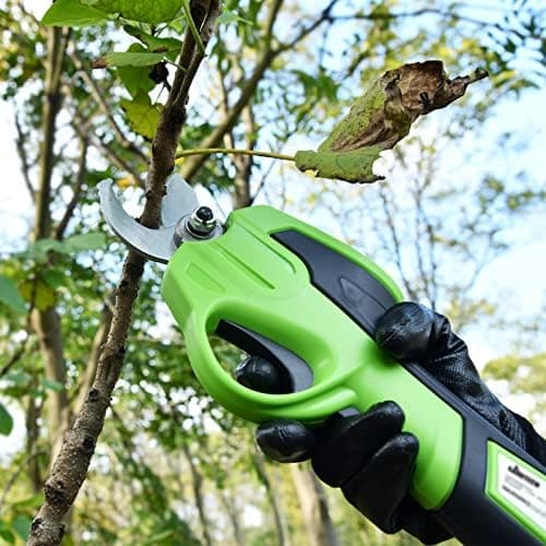 Gardtech Elektrische Astschere 7.2V Akku - ideal für Gartenpflanzen und Topfpflanzen - schnell schneidend, 1 Stück 2Ah L