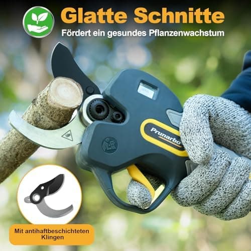Prunarbo 50mm Elektrische Astschere 900W Starkes Schneiden Professional Kompatibel mit Makita 18V Akkus PR-E50  
Prunarb