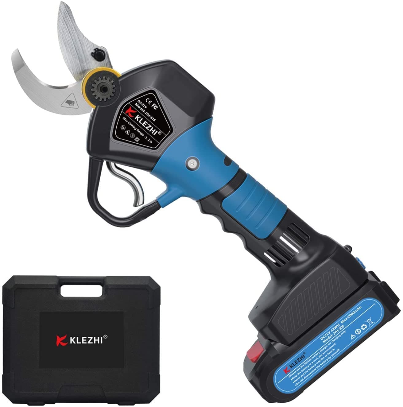 Professionelle Schnurlose Elektrische Gartenschere K Klezhi, 21V Astschere, für professionellen Gebrauch, Rebschere und