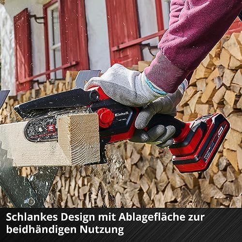 Einhell Akku-Astkettensäge GE-PS 18/15 Li BL-Solo Power X-Change für Professionalen im Baugewerbe
| Einhell Akku-Astket