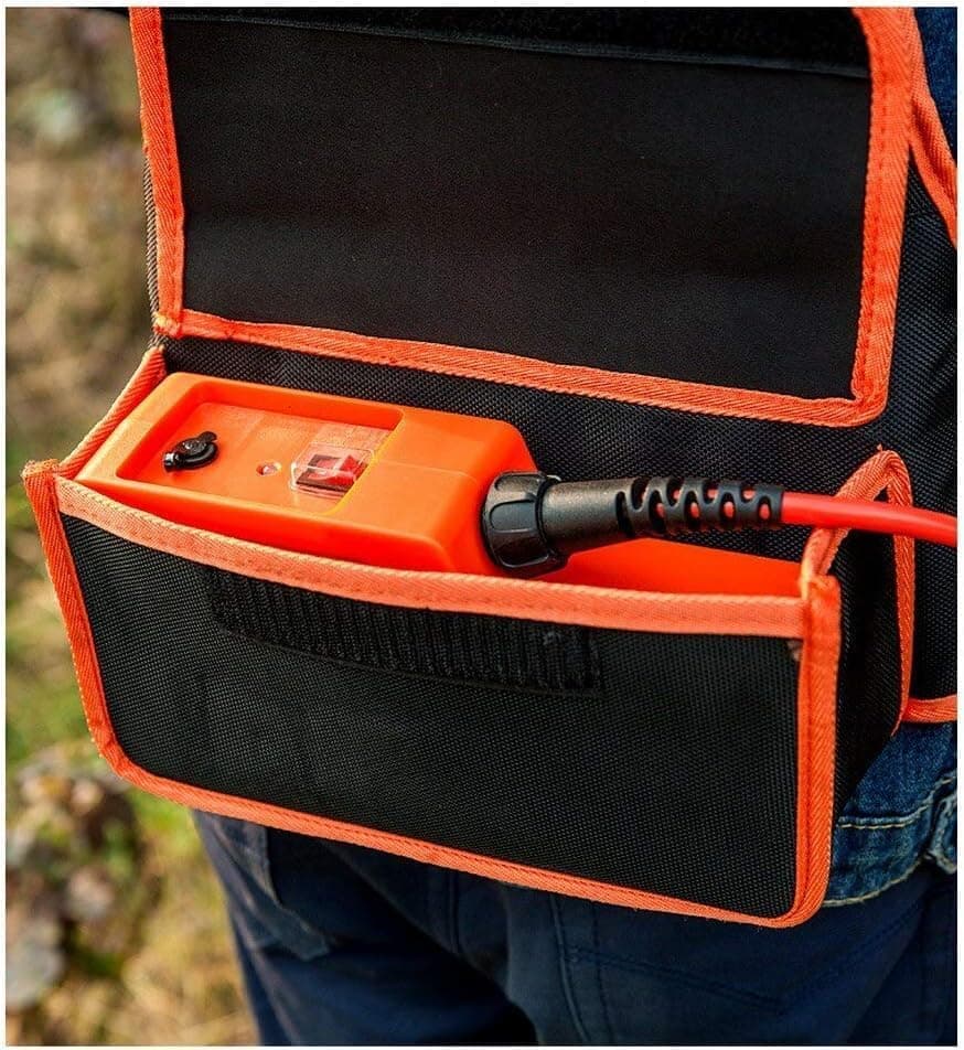 STREND PRO Akku Gartenschere max 40mm Schnitte | Professional | 10 Stunden Batterie-Leben